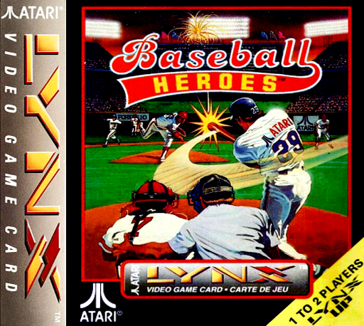 Baseball Heroes (USA, Europe) Lynx Game Cover